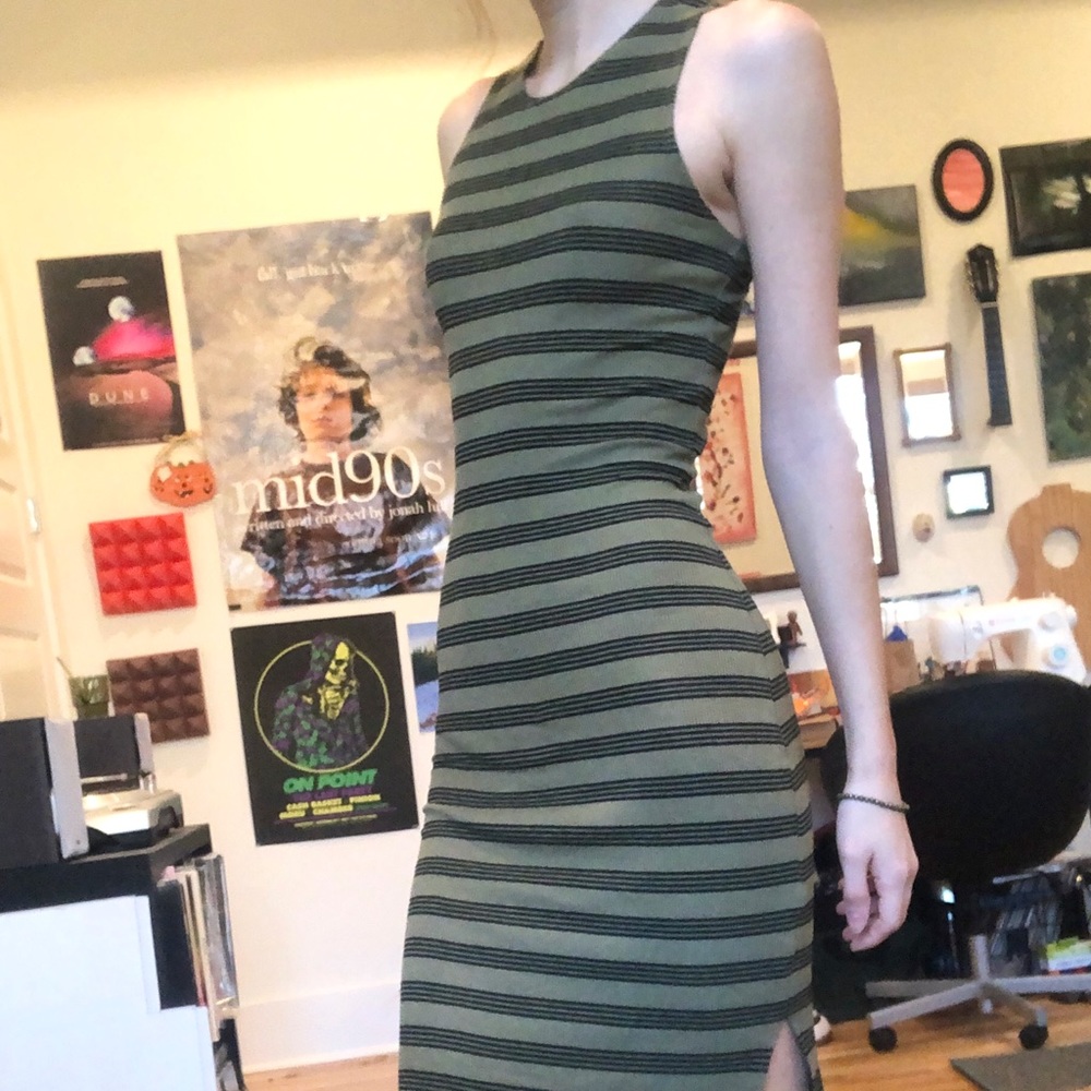 WILD FABLE BODYCON XS DRESS STRIPED CASUAL TARGET